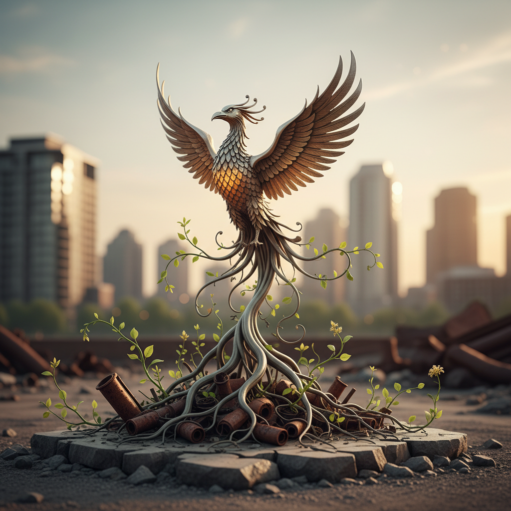 Fööniksi aed toob uue elu tühjale alale linnas