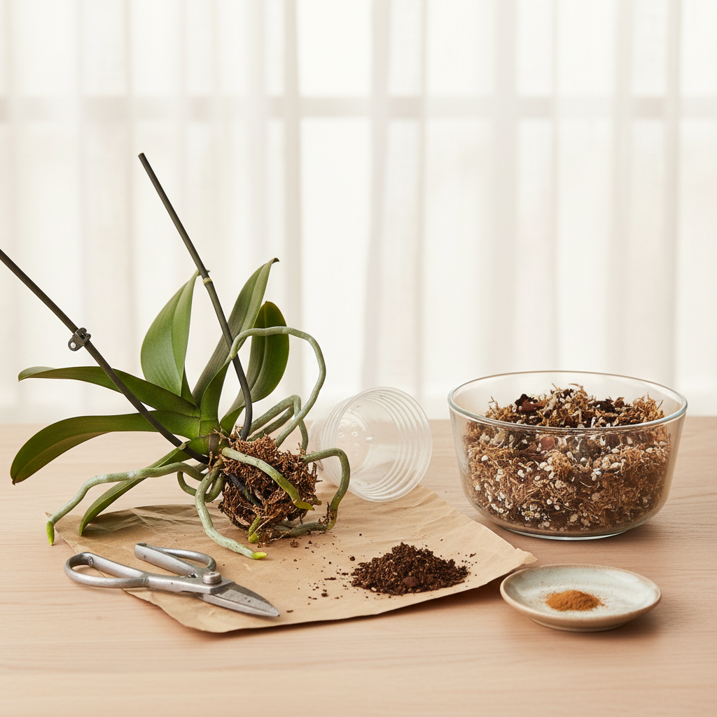 Kuidas toimub orhidee istutamine ja millised vead tuleks vältida