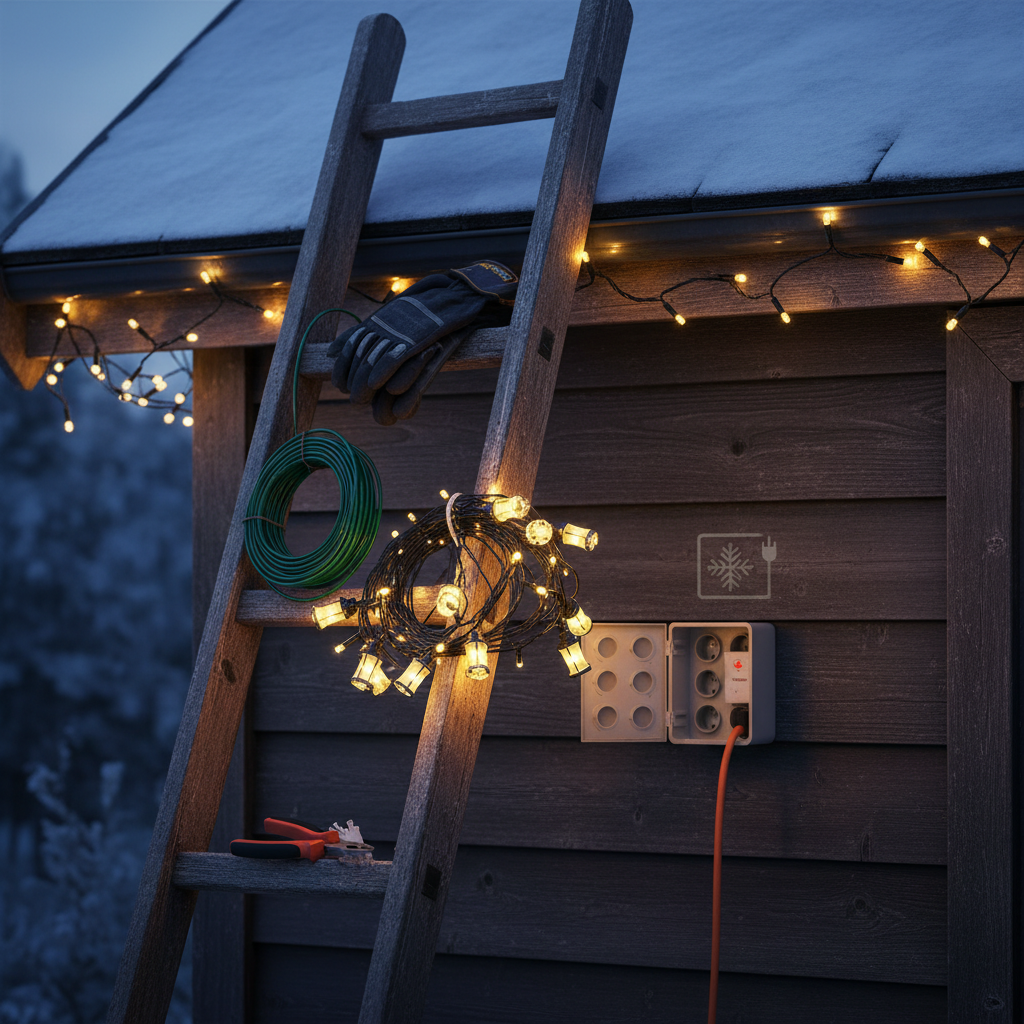 Kuidas valida ja paigaldada jõuluvalgustid õue, et luua hubane pühademeeleolu