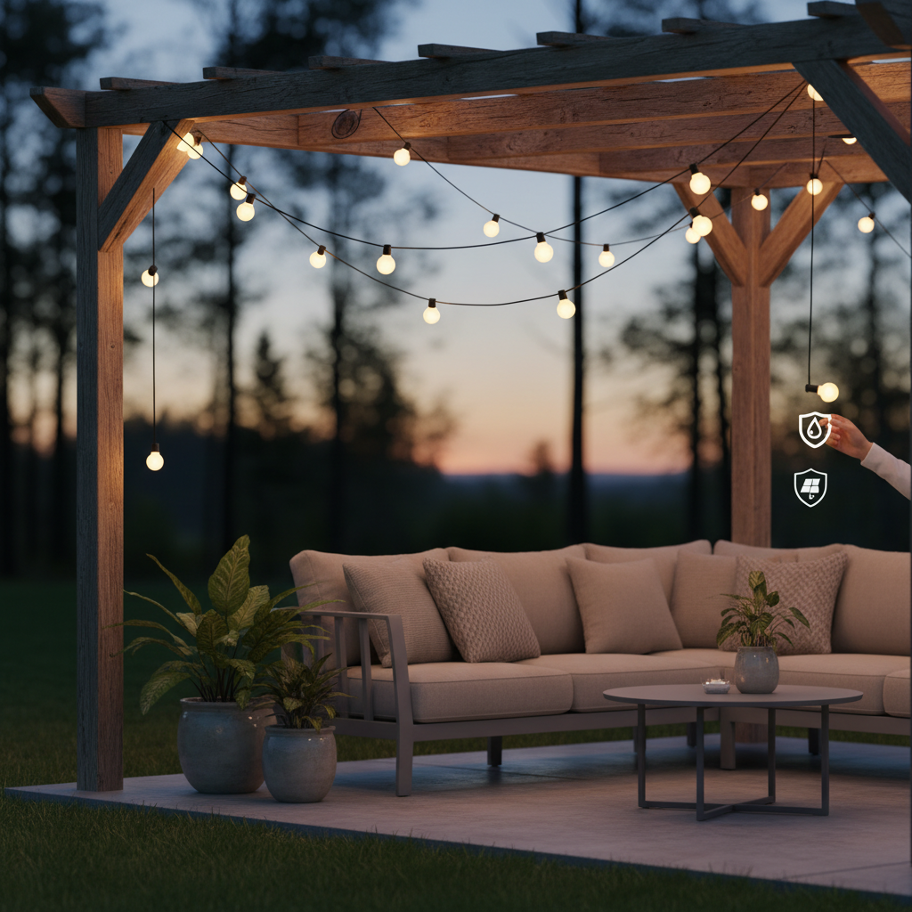 Kuidas valida parim LED valguskett õue kaunistamiseks sel suvel