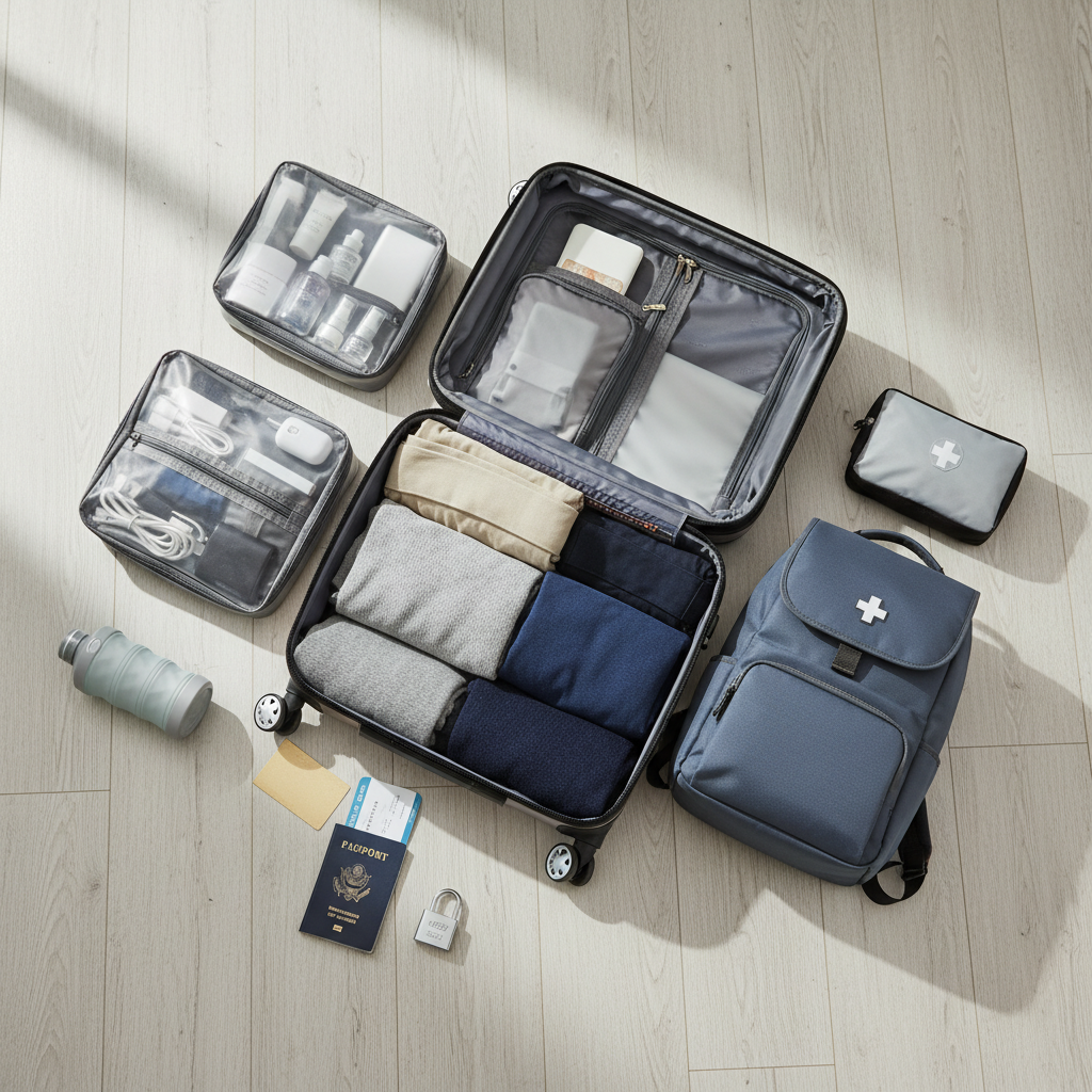 Praktilised nipid käsipagasi pakkimiseks enne reisi