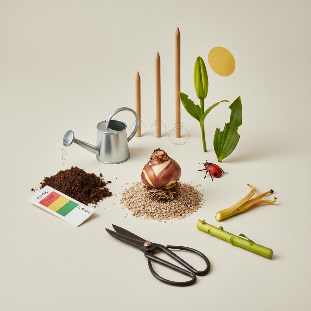 Liiliate kasvatamine: suurimad vead, mida vältida