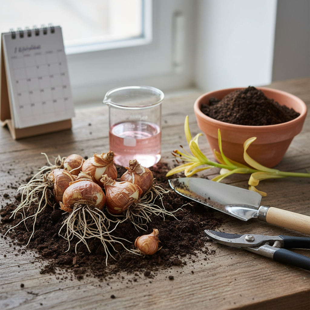 Liiliate ümberistutamine: millal on selleks parim aeg?