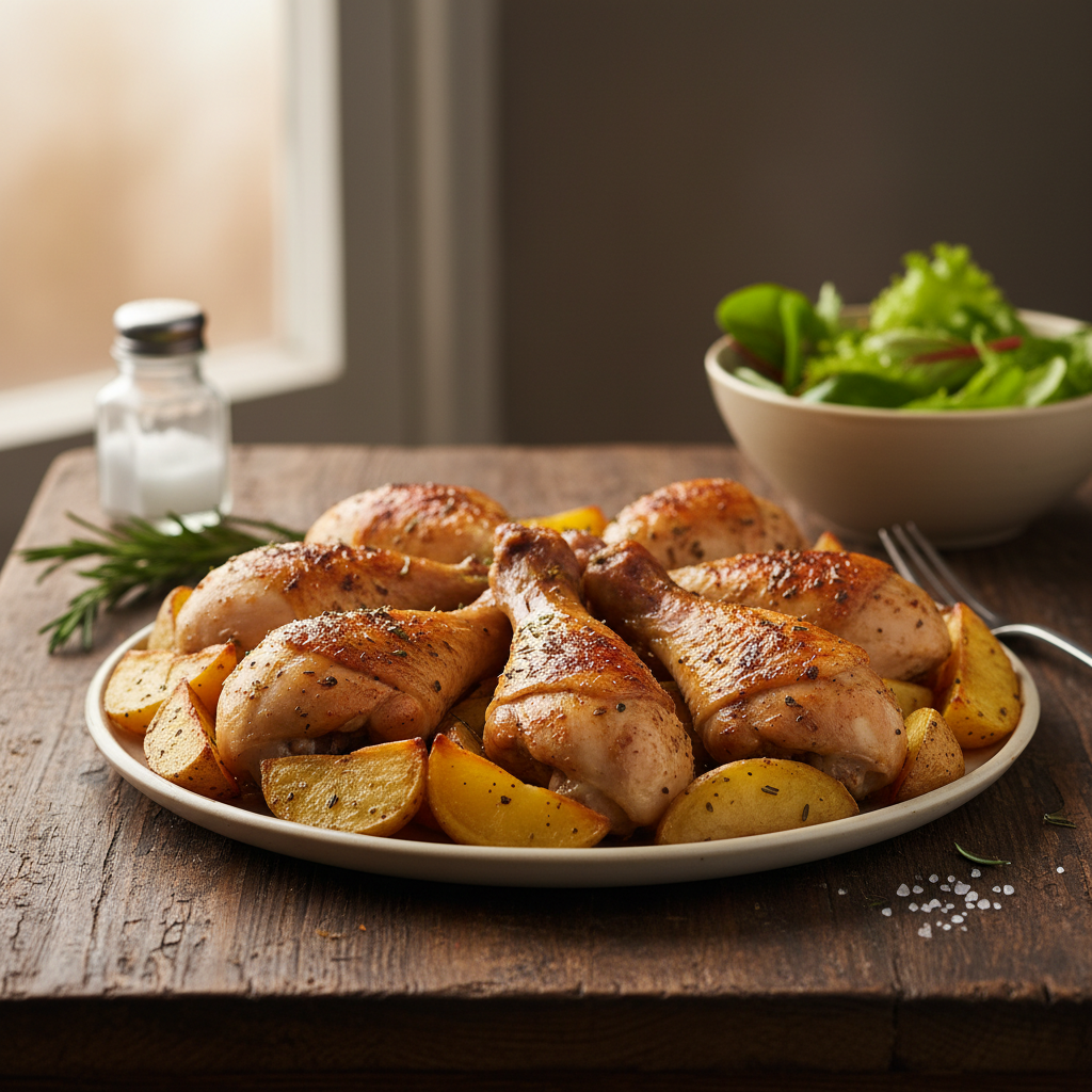 Mahlased kanapoolkoivad ahjus: kiire ja krõbe retsept