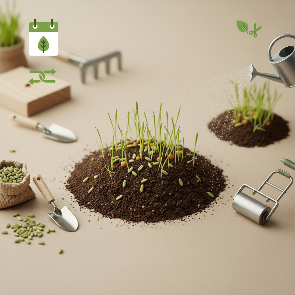 Muru külvamine: kuidas rajada koduhoovi täiuslik muru?