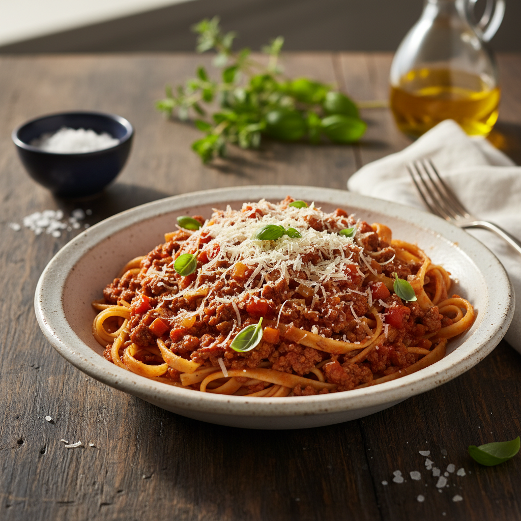 Retsept: Lihtne Bolognese pasta, mis on kogu pere lemmik