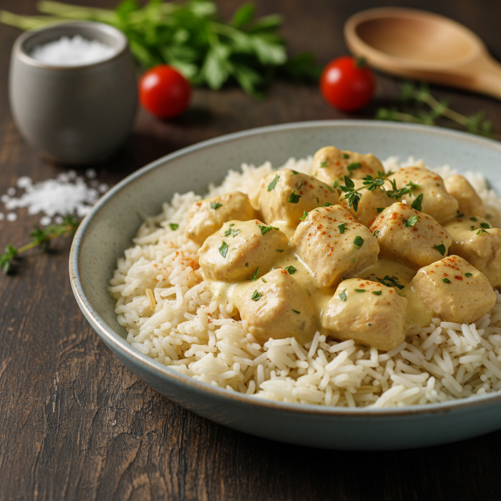 RETSEPT | Suussulav koorene kana riisiga õhtusöögiks