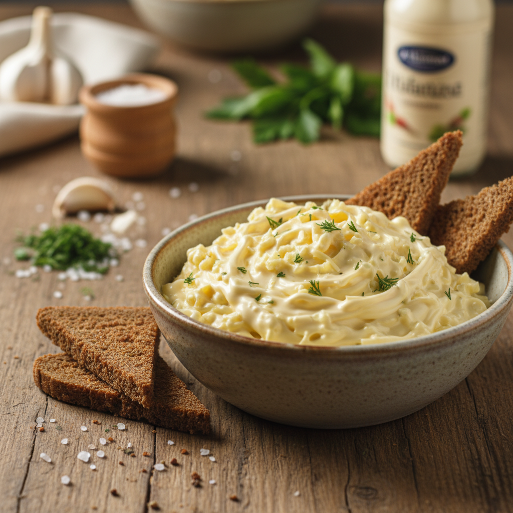 Juustu-küüslaugumääre: vana klassika, mis ei peta kunagi