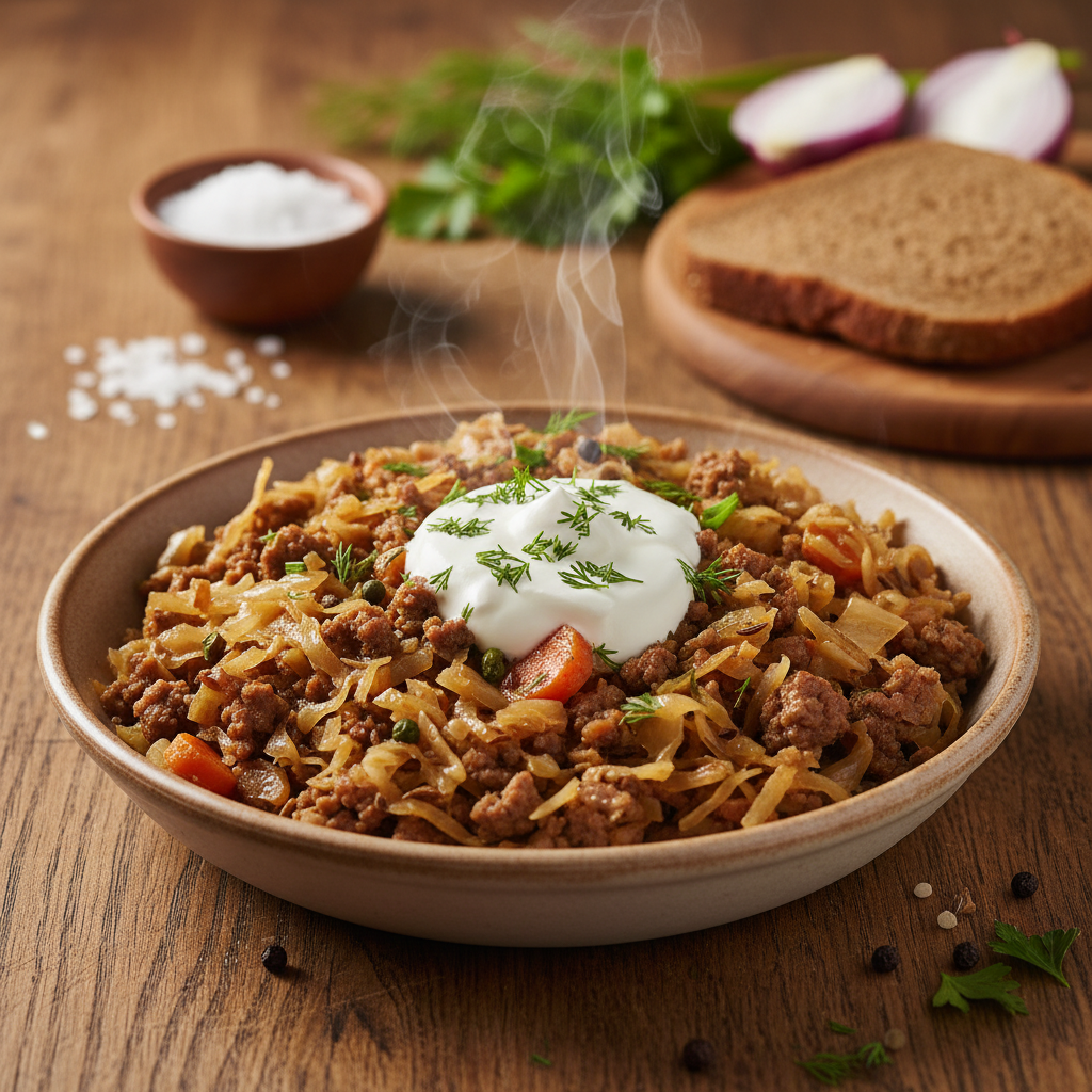 Kapsa-hakklihahautis: Lihtne ja odav õhtusöök kogu perele