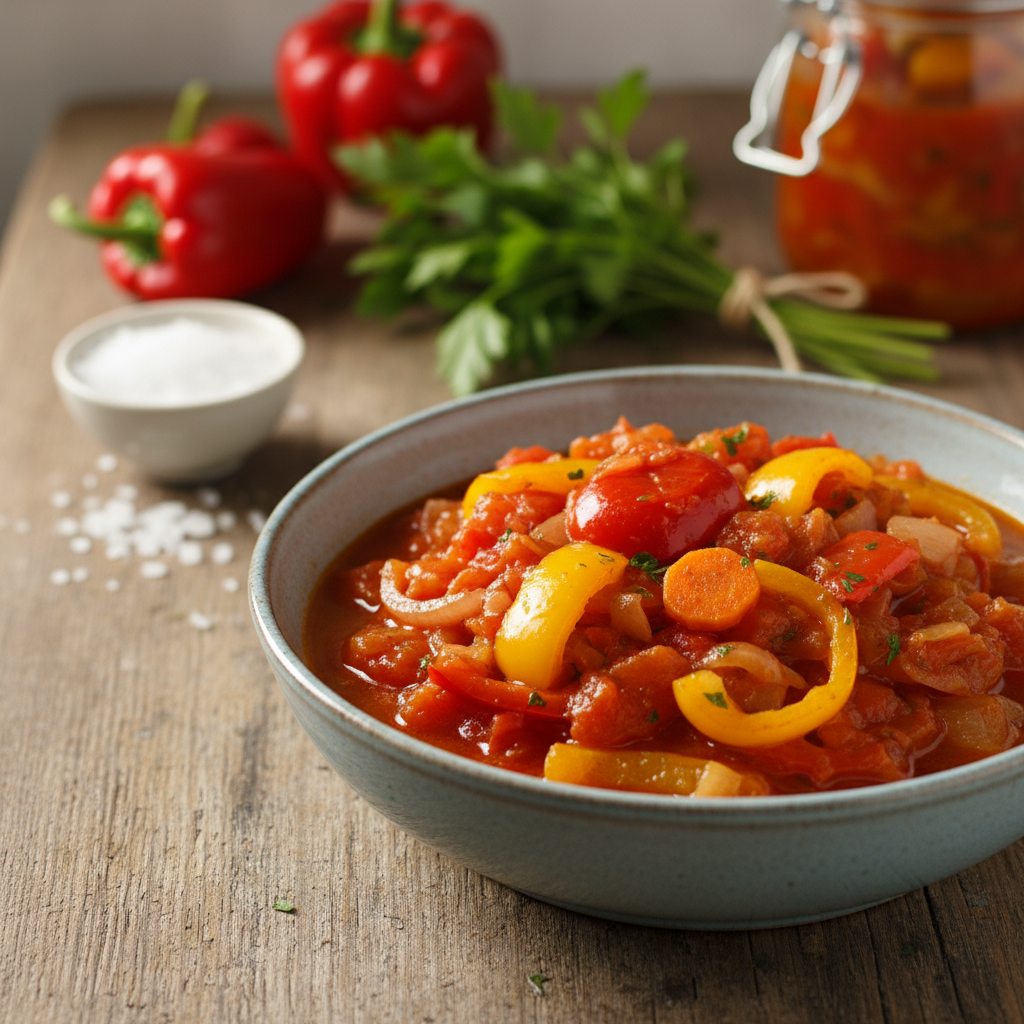 Kodune letšo: lihtne retsept, millega täita talvevarud