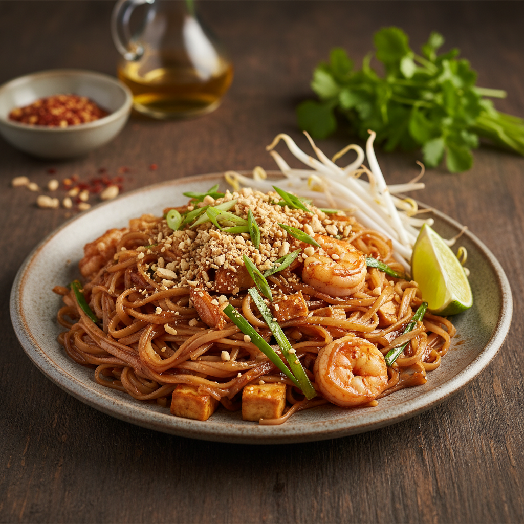 Lihtne Pad Thai retsept: valmista kodus tõeline Tai hittroog