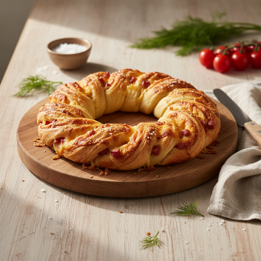 Retsept: Kodune ja mahlane singi-juustukringel