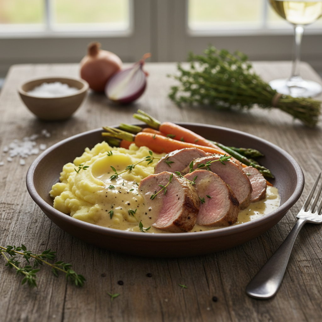 Retsept: mahlane sea sisefilee koorekastmes