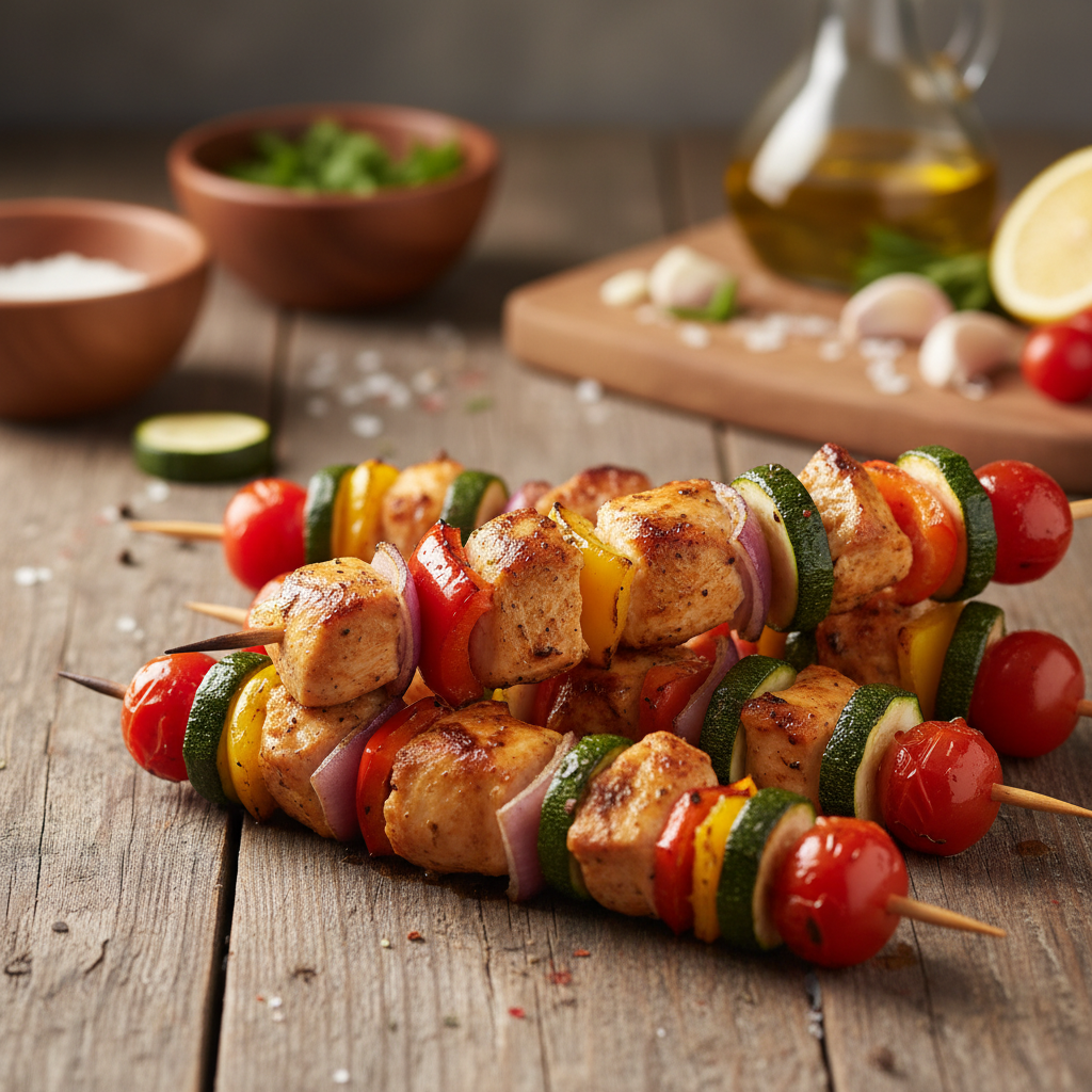 Nipid mahlaste kanafilee-grillvarraste valmistamiseks ahjus