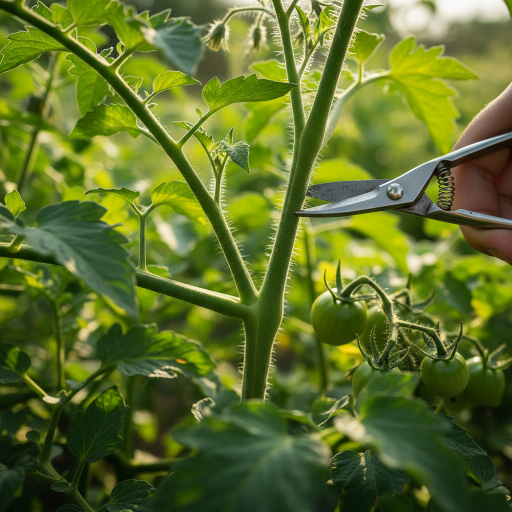 Teadlased selgitavad: kuidas tomatite kärpimine saaki tõstab